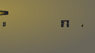 pixel art cafe at night